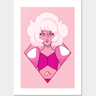 Pink Diamond Posters and Art